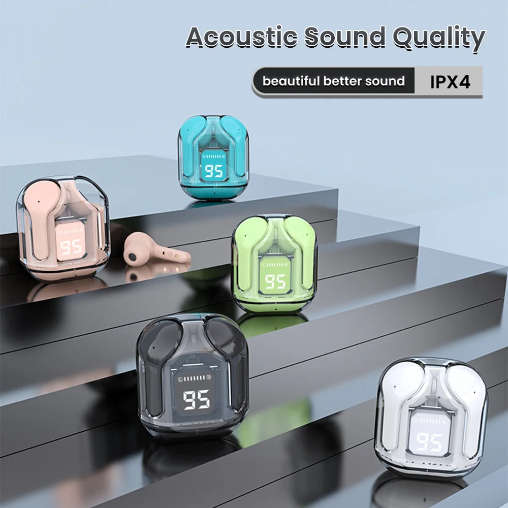 AIR 31 Transparent bluetooth headphone