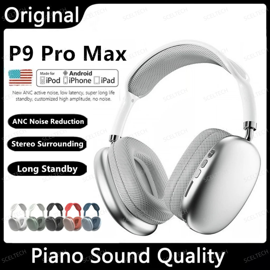 NEW P9 Pro Max Air Wireless Bluetooth Headphones